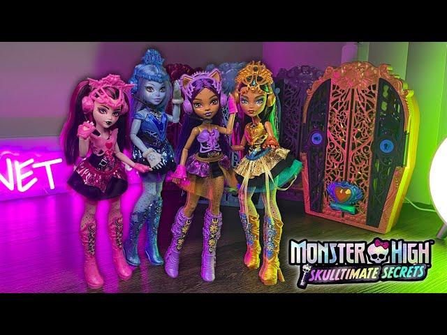 Monster High SKULLTIMATE SECRETS 4 Doll Unboxing and In-depth review