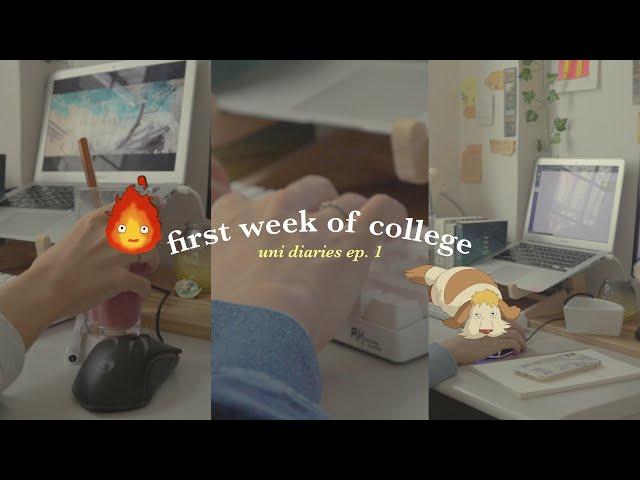 uni diaries | first week of college  (ateneo)