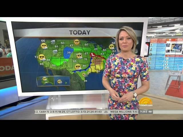 Dylan Dreyer ASS in Motion doing the Running Man