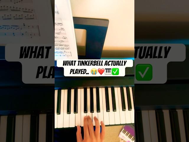 Did Tinkerbell Animate the Piano CORRECTLY?!? 