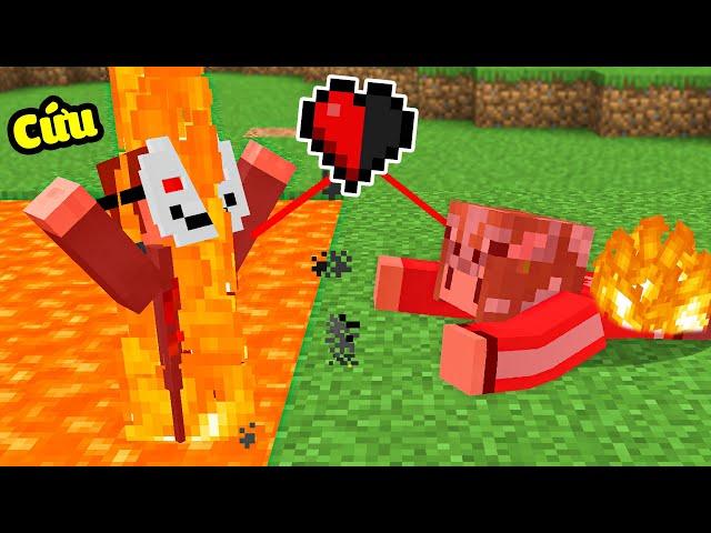 Minecraft nhưng tụi mình Chia Sẻ Máu