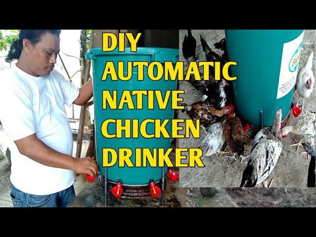 DIY AUTOMATIC CHICKEN DRINKER