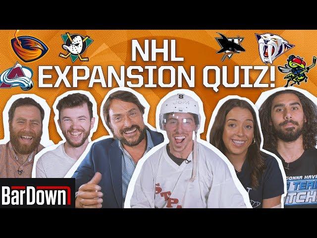 CAN YOU PASS THIS NHL EXPANSION QUIZ?