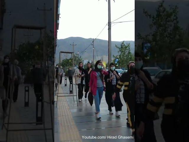 IRAN Street Walking Tour, People,Walk&Visit Iran+VirtualTour #shorts |Shiraz City