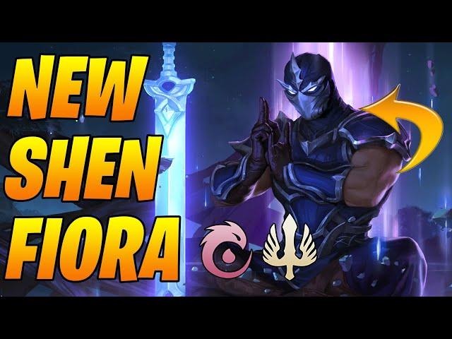 New Fiora Shen Deck! Tier 1 Midrange | Legends of Runeterra | Controltheboard
