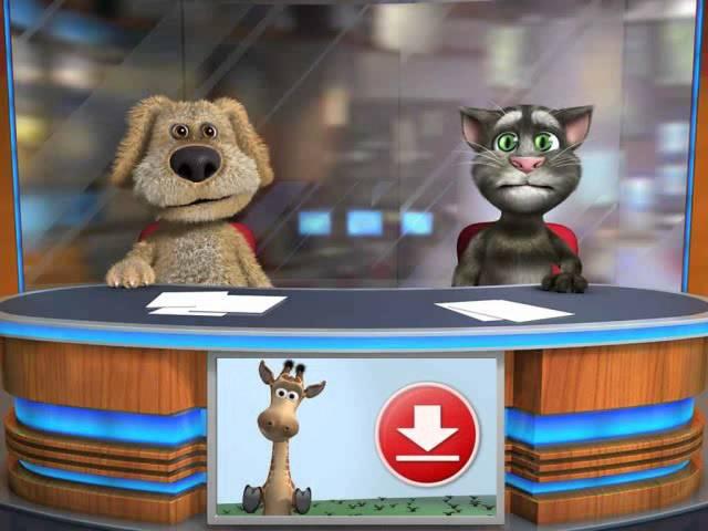 Talking Tom & Ben News: Weird fight