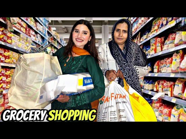 Monthly Grocery Shopping ️| Itna sab ly liya ami se dant pari | NA88