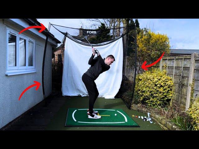 The Best Golf Practice Net You Can Buy - My Ideal Safe Practice Set Up