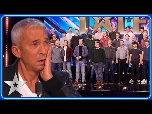 Bruno in TEARS over HEAVENLY vocals | Auditions | BGT 2023