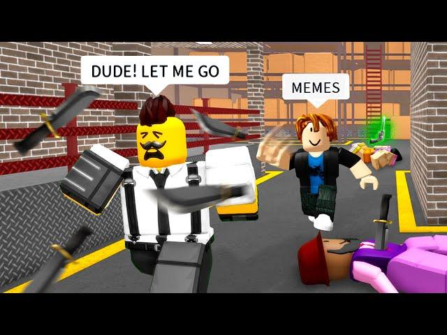 Roblox Murder Mystery 2 Funny Moments (MEMES) 