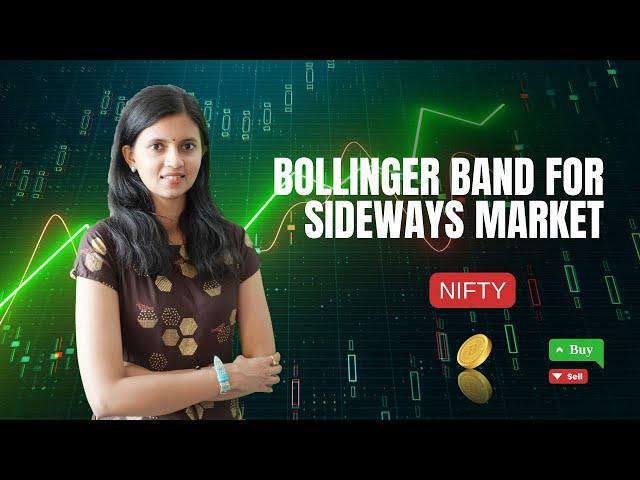 Bollinger band Intraday Strategy | How to trade in sideways market | CA Akshatha Udupa