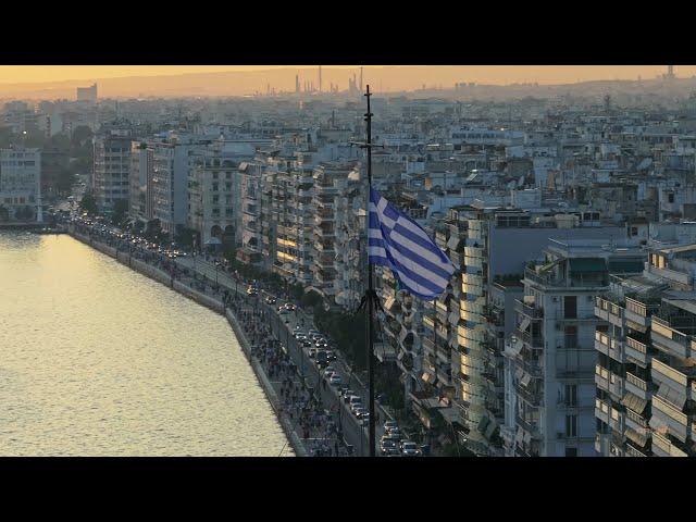 Thessaloniki, Greece | An Aerial Journey | 4K