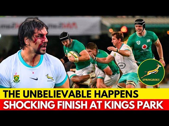 STUNNING FINISH LEAVES SPRINGBOKS FANS SPEECHLESS! | SPRINGBOKS NEWS