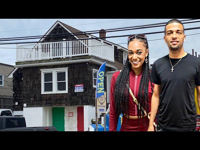 Diamond and Josh tour the ORIGINAL JERSEY SHORE HOUSE in Seaside Heights!!