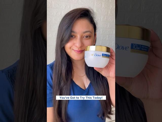 Dove 10 in 1 Deep Repair Treatment Hair Mask Review #shorts #haircare #asmr #ashortaday