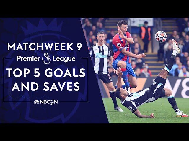 Top five Premier League goals and saves from Matchweek 9 (2021-22) | NBC Sports