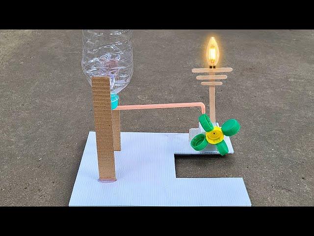 Easy science project working model - Hydro generator