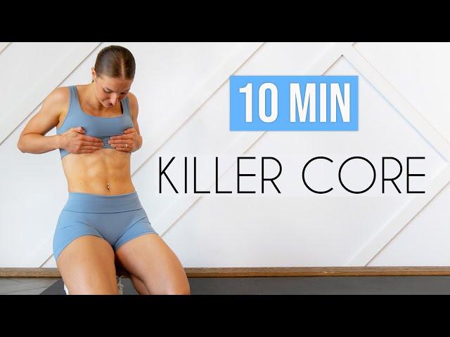 10 MIN INTENSE ABS (No Equipment) - Total Killer Core