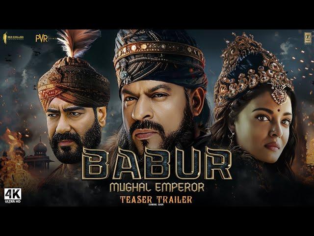 Babur - The Mughal Emperor : Trailer | Shah Rukh Khan, Ajay Devgan, Suhana Khan | IMAX 3D