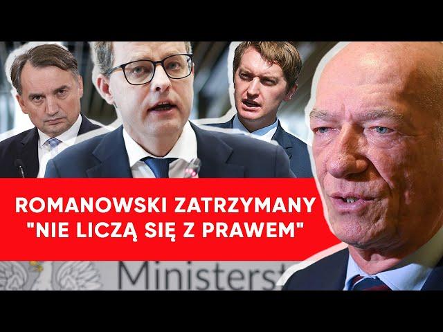 Romanowski zatrzymany. Oburzenie w PiS po akcji ABW. Prof. Ćwiąkalski: Zarzuty są poważne