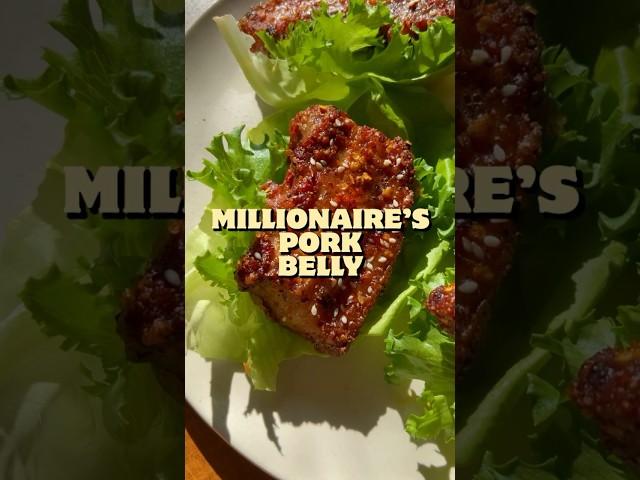millionaire’s pork belly #shorts #porkbelly