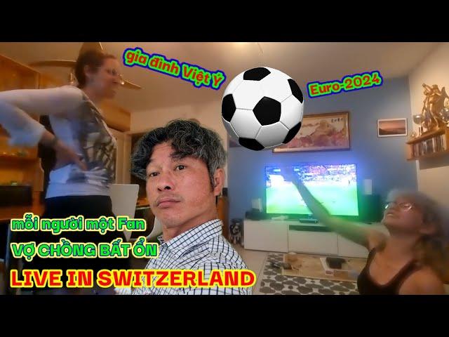 Euro-2024 - Scottish Fan's Wife Swiss Fan's Husband Family Unstable