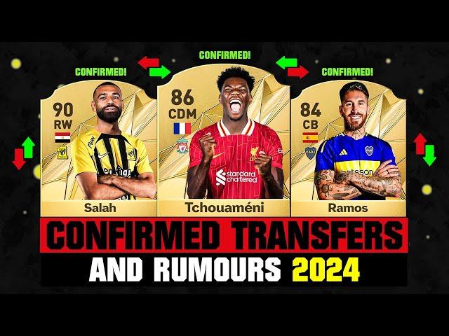 FIFA 25 | NEW CONFIRMED TRANSFERS & RUMOURS!  ft. Tchouameni, Salah, Ramos... etc