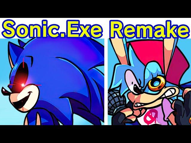 Friday Night Funkin' VS SONIC.EXE ZERO VERSION - Remake Vs Sonic.EXE + Red Rings (FNF Mod/Sonic)