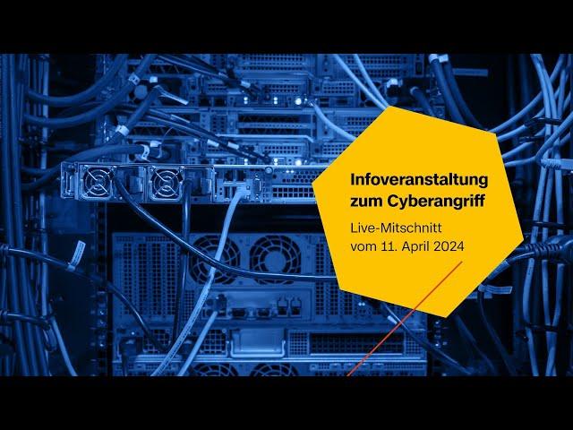 Nach dem Cyber-Angriff: Info-Veranstaltung für Studierende