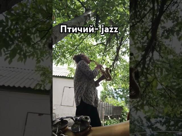 Музыка души, импровизация, птичий- jazz)) #saxophone #импровизация #jazz #music #soprano #shorts