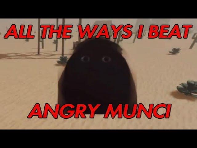 The Ways I Beat Angry Munci | Roblox Evade Guide