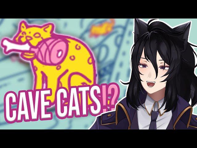 CAVE CATS || A Tower Full of Cats