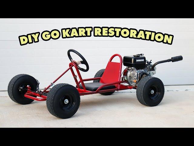 How To Restore a Go Kart! DIY Build Guide