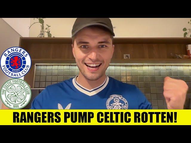 RANGERS PUMP CELTIC 3-0 AT IBROX WITH DEPLETED TEAM!