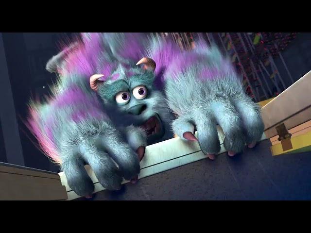 Monsters, Inc/Best scene/John Goodman/Billy Crystal/Steve Buscemi/Mary Gibbs