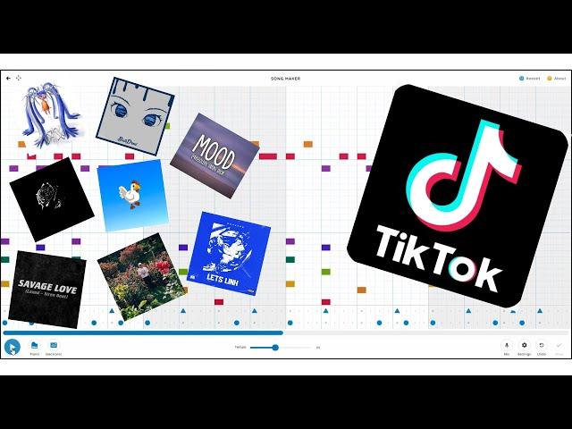 TikTok Songs on Song Maker - Chrome Music Lab