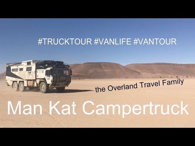 Trucktour | Interior inside our Man Kat Camper Truck | Vanlife with Kids