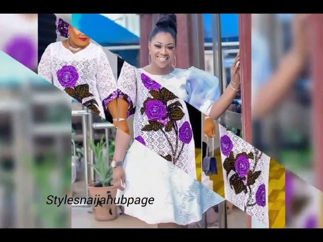 Flashy white Dress Styles For your white coloured fabric.#stylesnaijahub #youtube #fashion