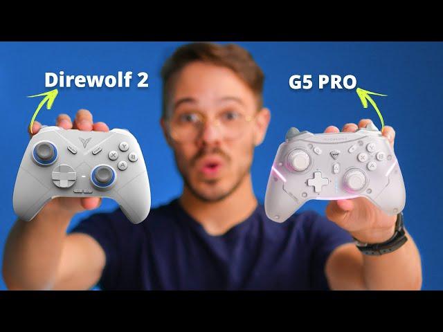 Qual o MELHOR CONTROLE para PC? Flydigi Direwolf 2 VS Machenike G5 Pro