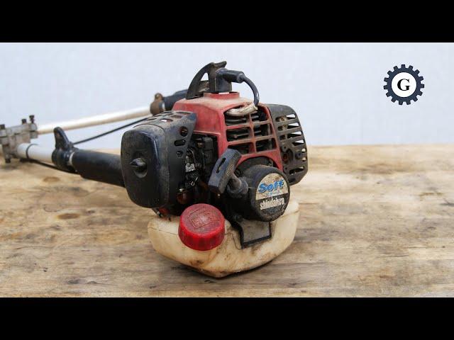 Abandoned Japan Brush Cutter Repairing | Shindaiwa 2401