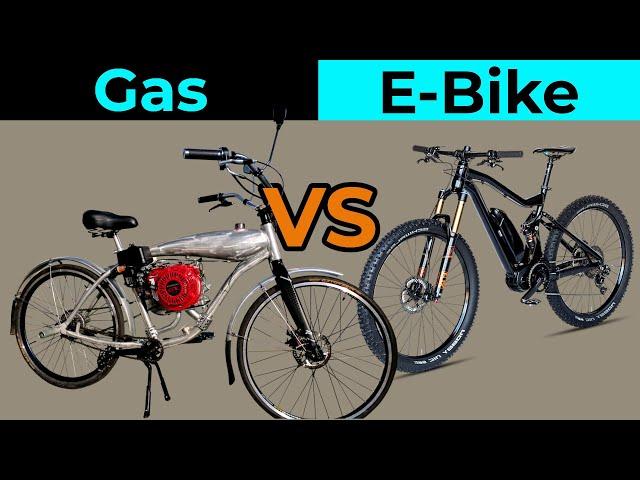 Motorized Gas Bikes VS E-Bikes