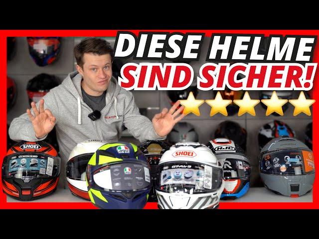 These MOTORCYCLE HELMETS are SAFE! ⭐️⭐️⭐️⭐️⭐️ Full-face & flip-up helmets with 4 & 5 stars in the...