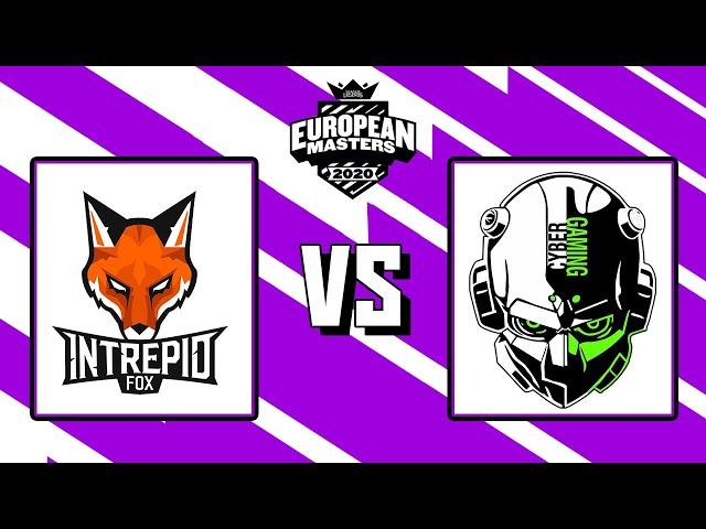 Intrepid Fox vs Cyber Gaming | EuMasters 2020  Play-In | HIGHLIGHTS