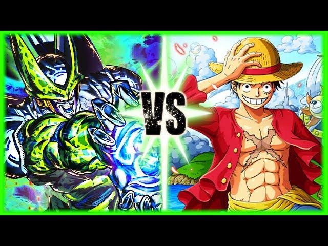 Perfect Cell Vs Luffy | Ft.Megami33