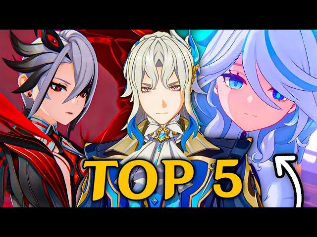 Mon TOP 5 des MEILLEURES PERSONNAGES de Genshin Impact !