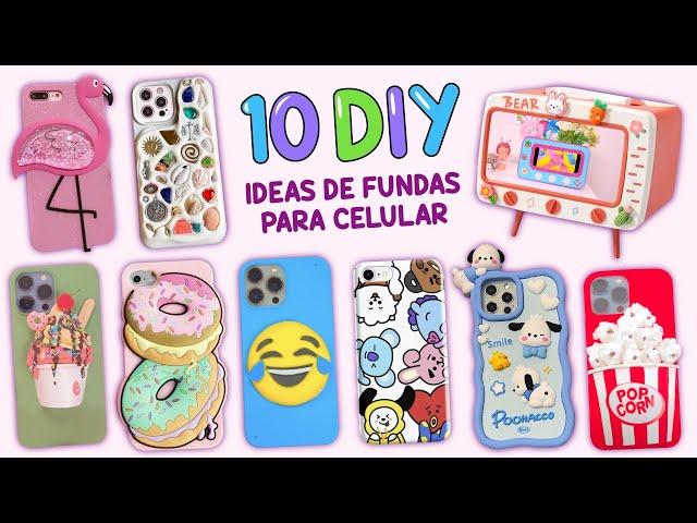 ¡HAZLO, TU MISMA! 10 IDEAS DE FUNDAS Y SOPORTES PARA CELULAR – TRUCOS...