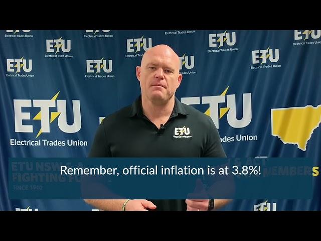 An important message for ETU Sydney Trains members from ETU Secretary Allen Hicks