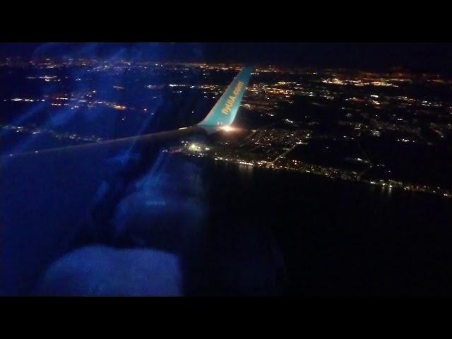 Boeing 737-800 Windy approach in Rome