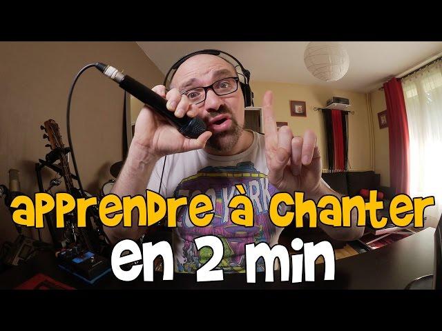 apprendre a chanter en 2 min - Alex et sa guitare