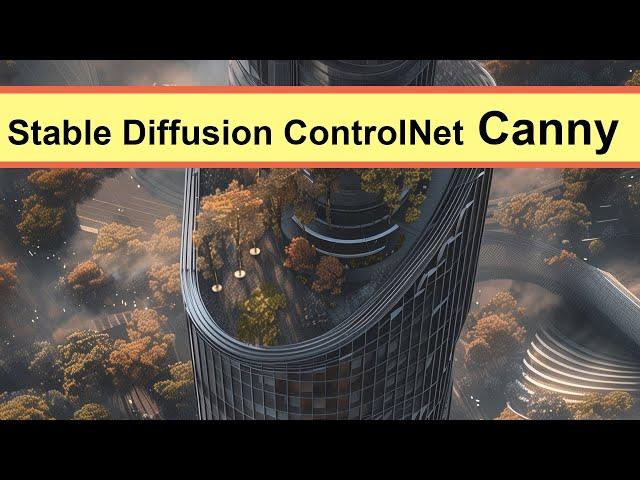 Stable Diffusion ControlNet Canny and Rhino